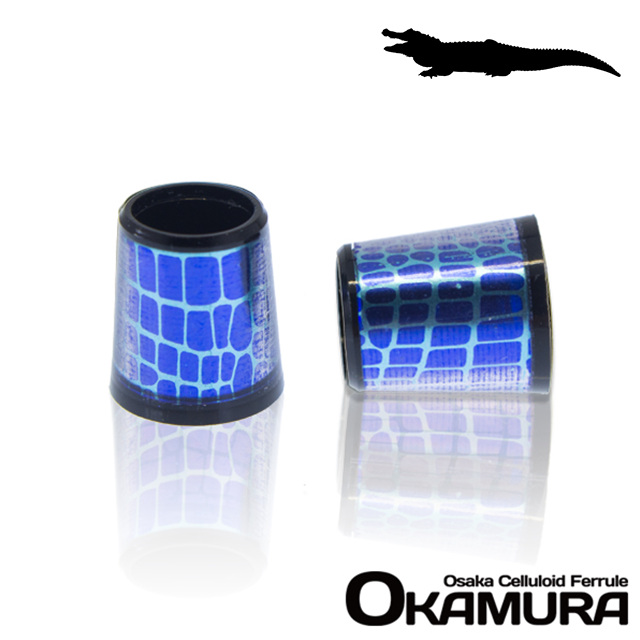 오카무라 카이만 셀룰로이드페럴 OKAMURA [HI-36-19 Fre-1 Blue] 9.3mm x 13.8mm x 15.0mm