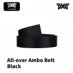 PXG 올-오버 앰보 벨트 블랙 All-over Ambo Belt Black