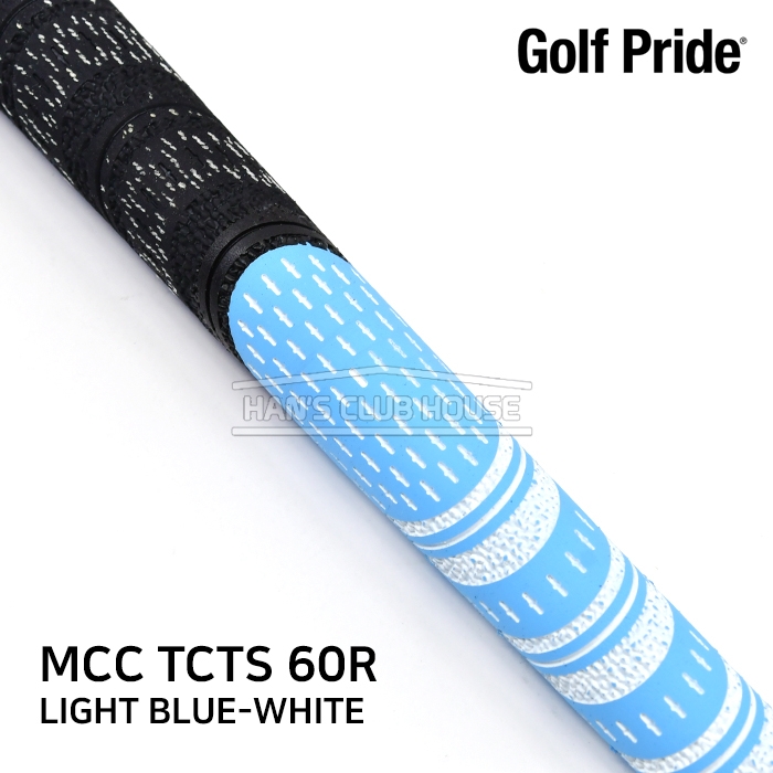 골프프라이드 GOLFPRIDE MCC TCTS 60R GRIP [LIGHT BLUE-WHITE]