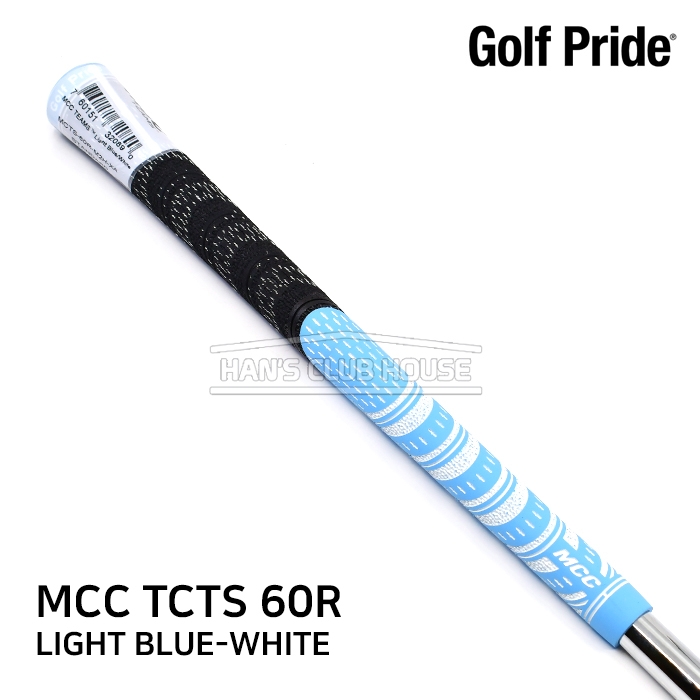 골프프라이드 GOLFPRIDE MCC TCTS 60R GRIP [LIGHT BLUE-WHITE]