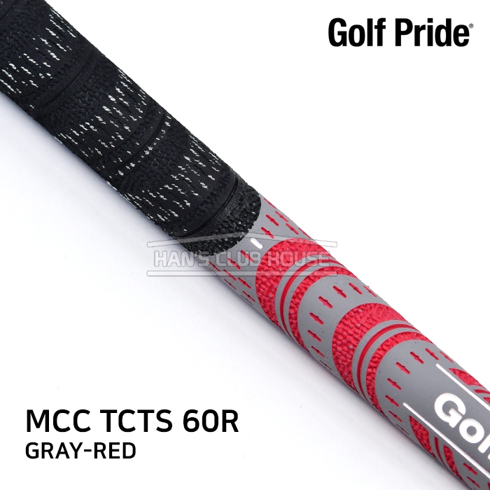 골프프라이드 GOLFPRIDE MCC TCTS 60R GRIP [GRAY-RED]