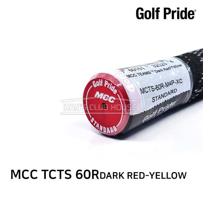 골프프라이드 GOLFPRIDE MCC TCTS 60R GRIP [DARK RED-YELLOW]
