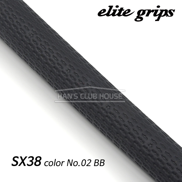 엘리트그립 elitegrips SX38 color No.02 BB (Black) [ 60 standard ]
