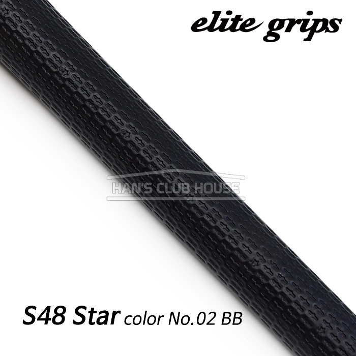 엘리트그립 elitegrips S48 Star color No.02 BB (Black) [ 60 standard ]