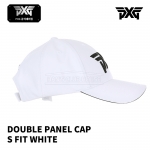 피엑스지 PXG 더블 패널 슬림핏 캡 Double Panel-S fit Cap [WHITE]