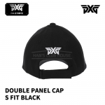 피엑스지 PXG 더블 패널 슬림핏 캡 Double Panel-S fit Cap [BLACK]