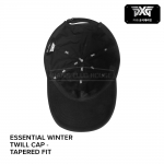 피엑스지 PXG 에센셜 ESSENTIAL 겨울 트윌 캡 WINTER TWILL CAP - TAPERED FIT 테이퍼드 핏 블랙