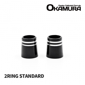 오카무라 OKAMURA 기본 투링 실버 페럴 [2RING Standard] 8.4mm x 12.5mm x 14.0mm [드라이버/페어웨이용]