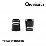 오카무라 OKAMURA 기본 투링 실버 페럴 [2RING Standard] 8.4mm x 12.5mm x 14.0mm [드라이버/페어웨이용]