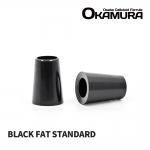 오카무라 OKAMURA 기본 무링 블랙 FAT 페럴 [BLACK Fat Standard] 9.25mm x 15.0mm x 21.0mm