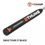 투썸그립 2THUMB 스너그 투어 27 블랙 SNUG TOUR 27 BLACK PUTTER GRIP [PT]