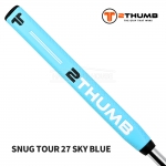 투썸그립 2THUMB 스너그 투어 27 스카이블루 SNUG TOUR 27 SKY BLUE PUTTER GRIP [PT]