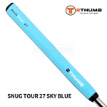 투썸그립 2THUMB 스너그 투어 27 스카이블루 SNUG TOUR 27 SKY BLUE PUTTER GRIP [PT]