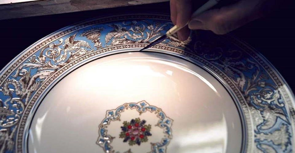 The journey of a decorative plate